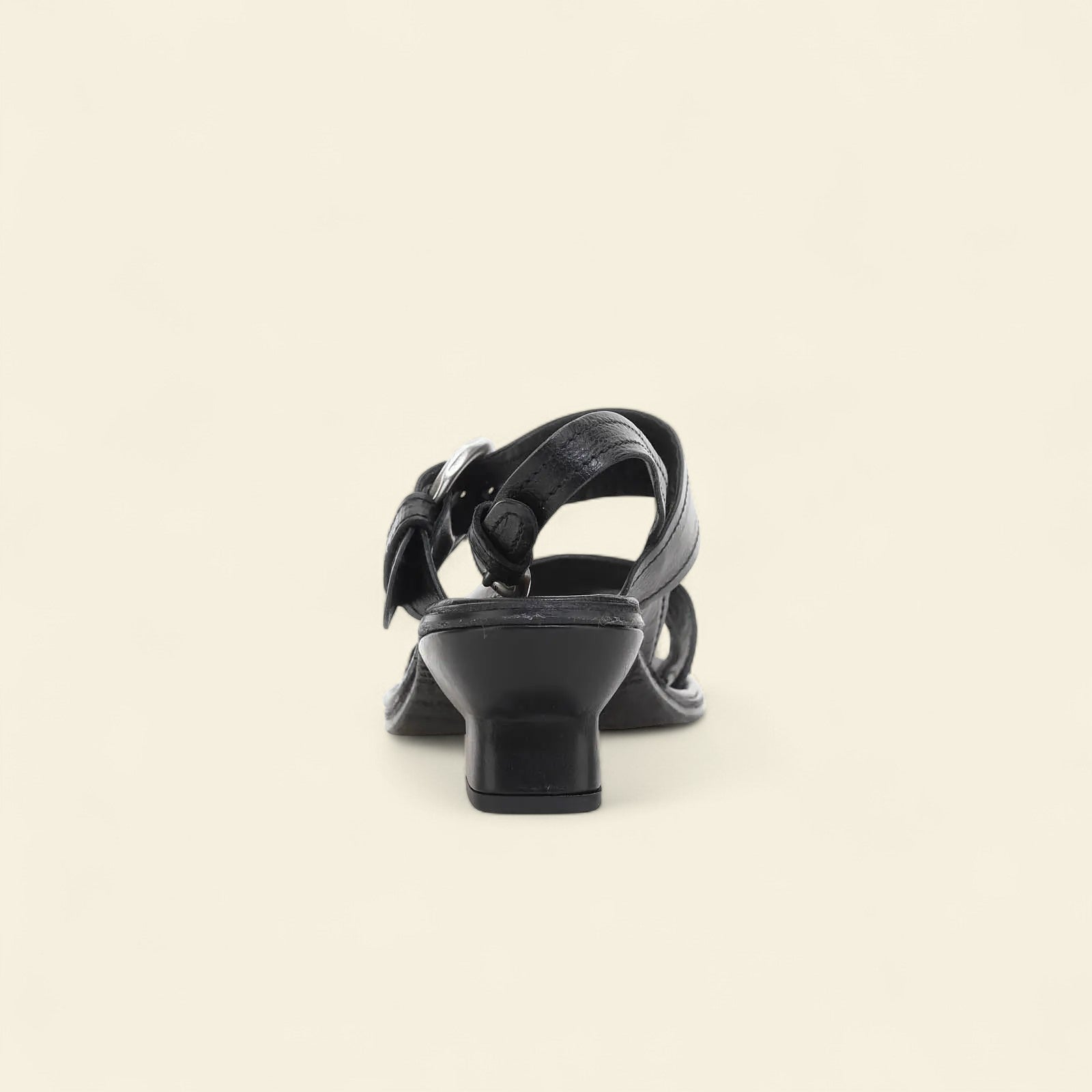 Brystol A.S.98 Black Summer 25 Leather Sandal