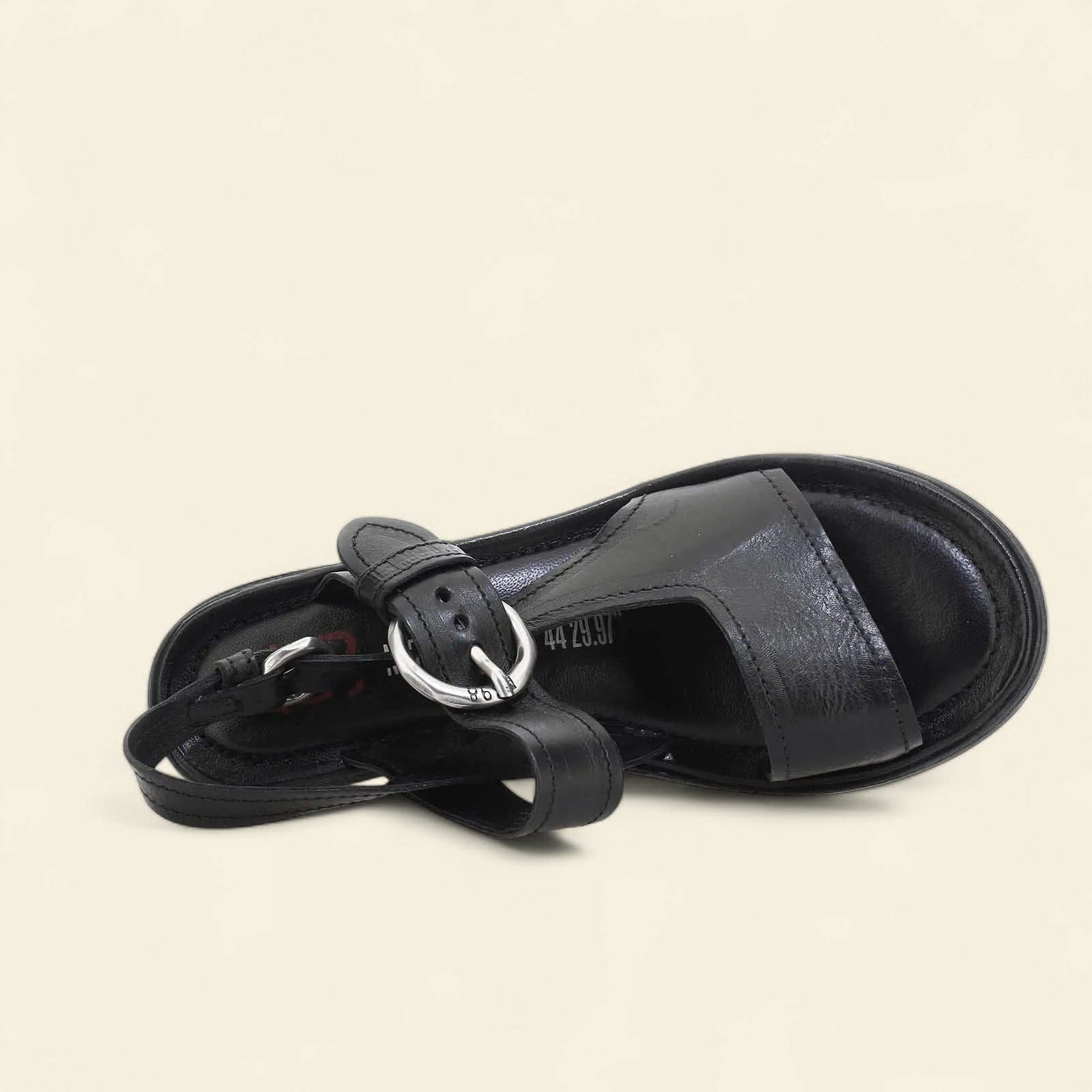 Brystol A.S.98 Black Summer 25 Leather Sandal