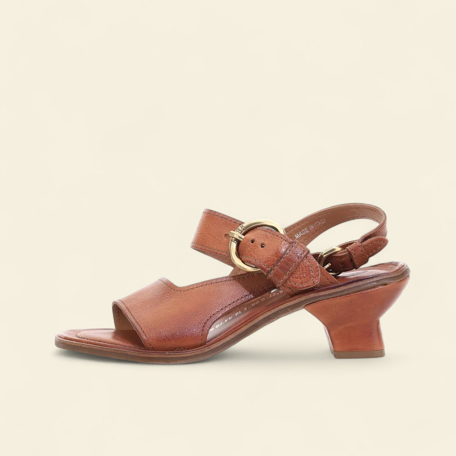 Brystol A.S.98 Brown Summer 25 Leather Sandal