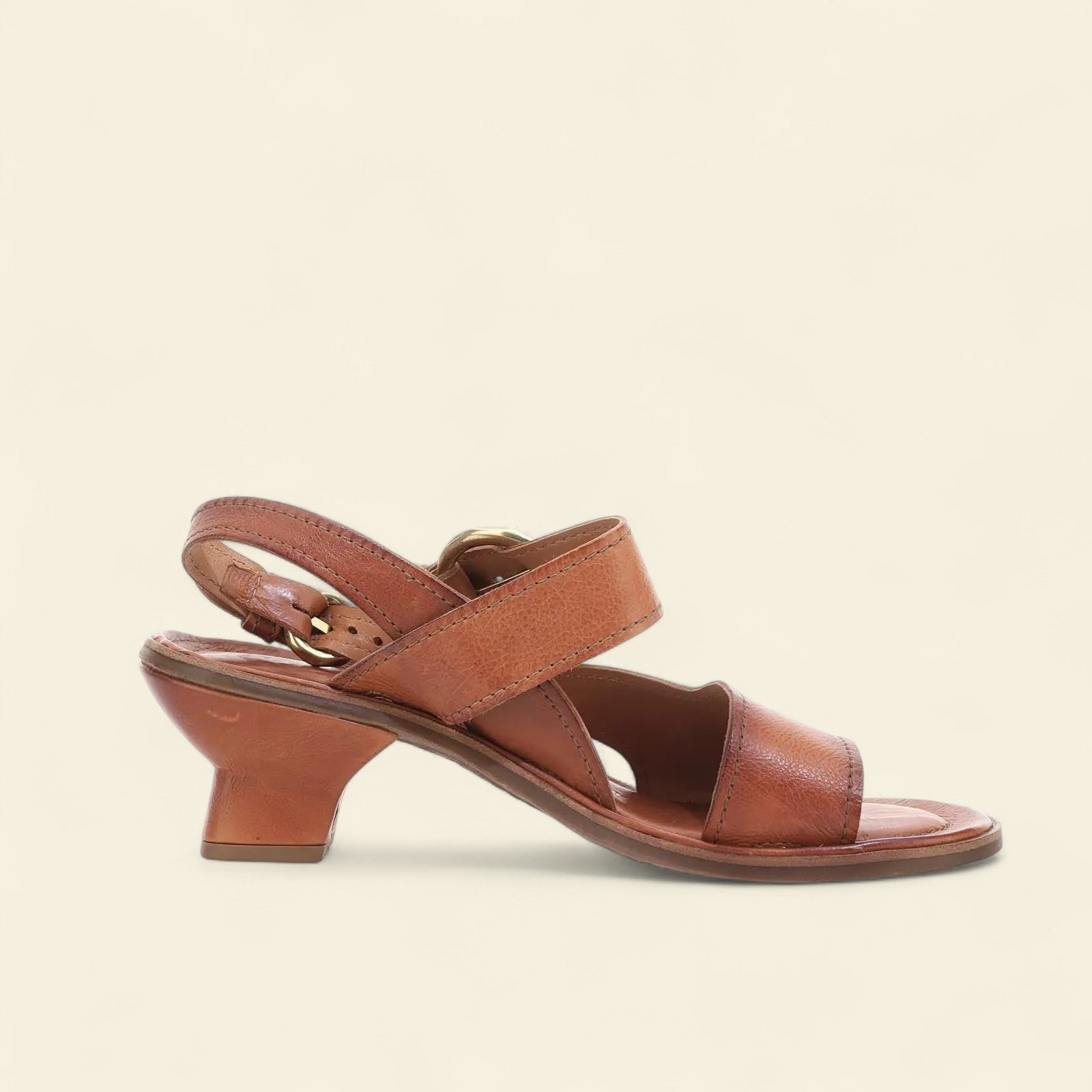 Brystol A.S.98 Brown Summer 25 Leather Sandal