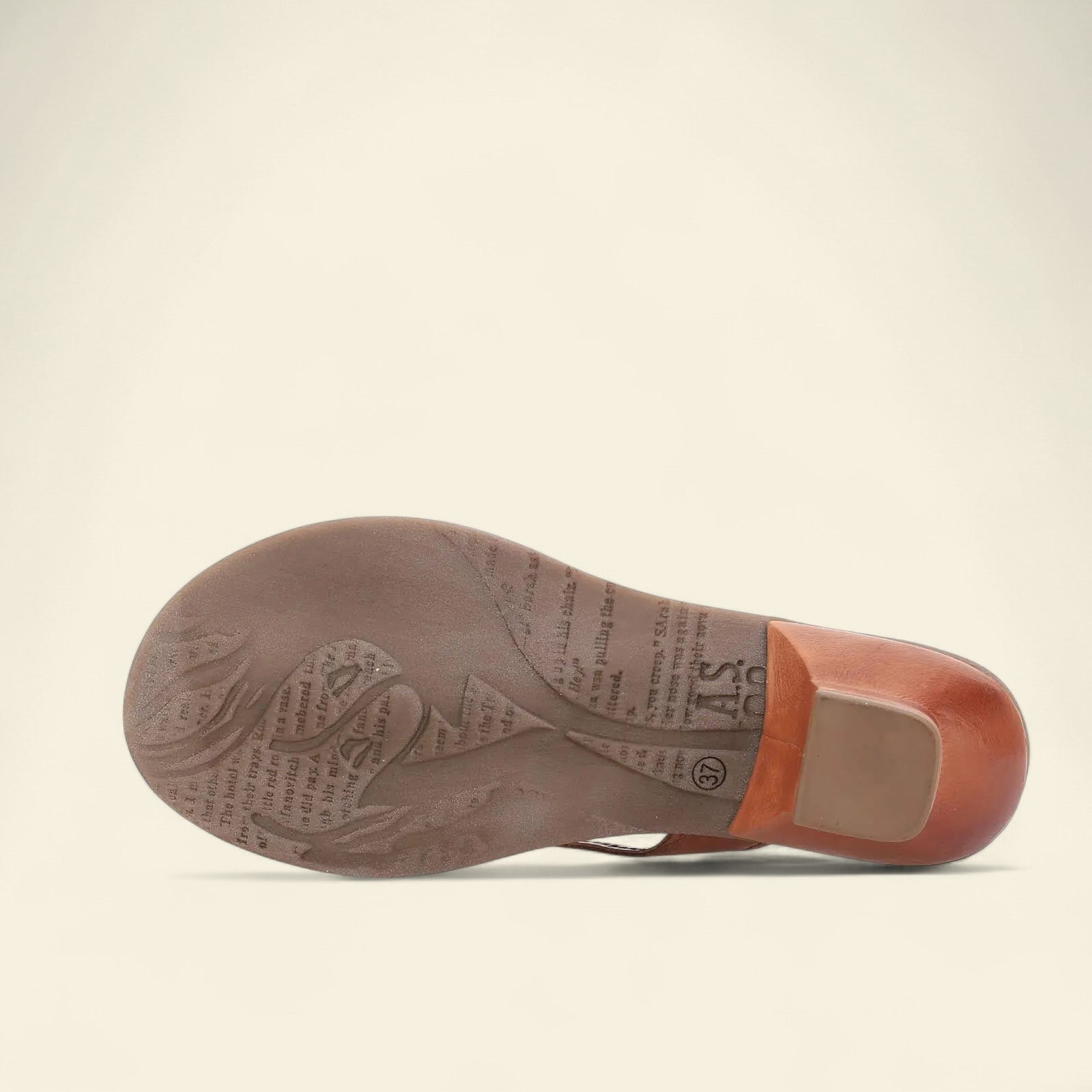 Brystol A.S.98 Brown Summer 25 Leather Sandal
