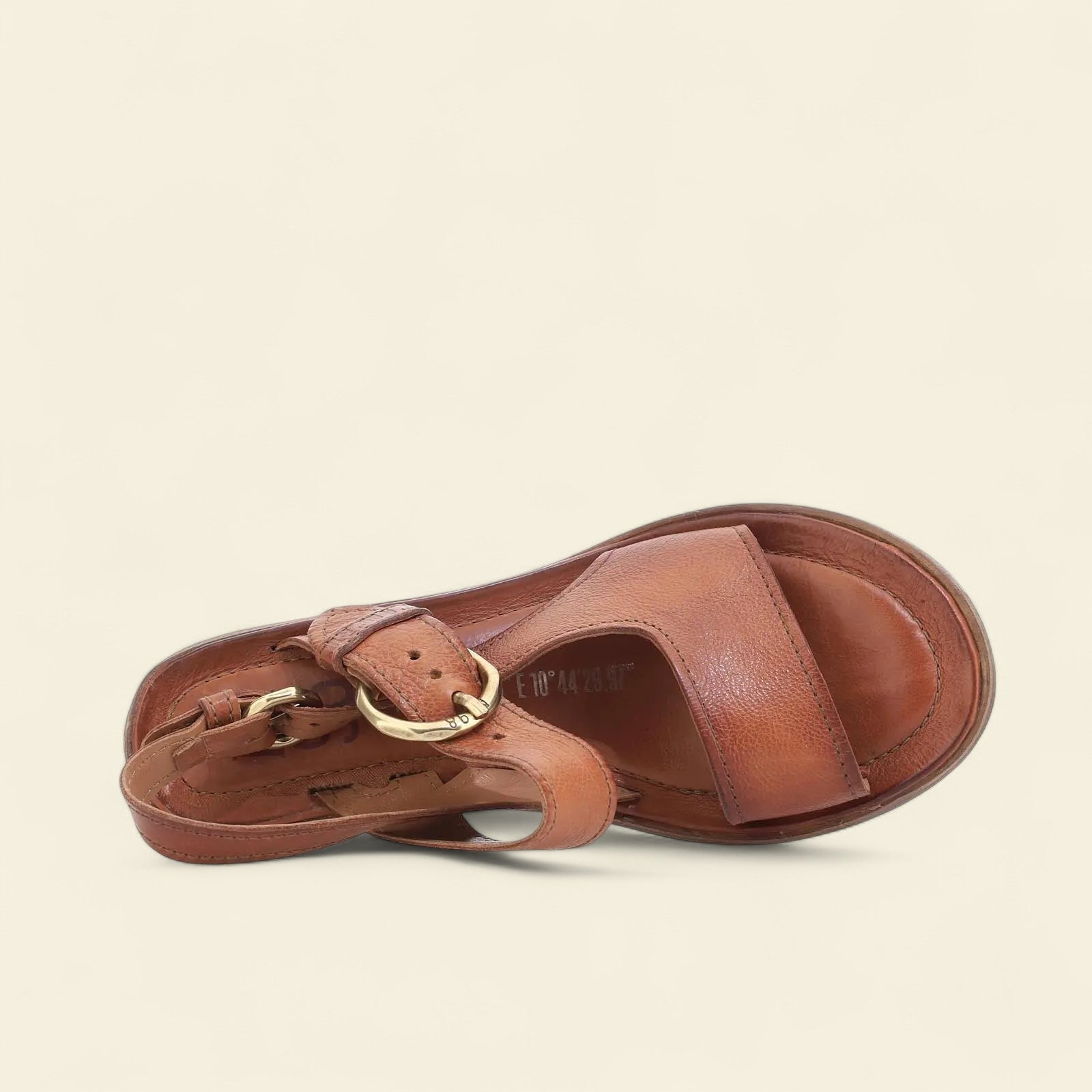 Brystol A.S.98 Brown Summer 25 Leather Sandal
