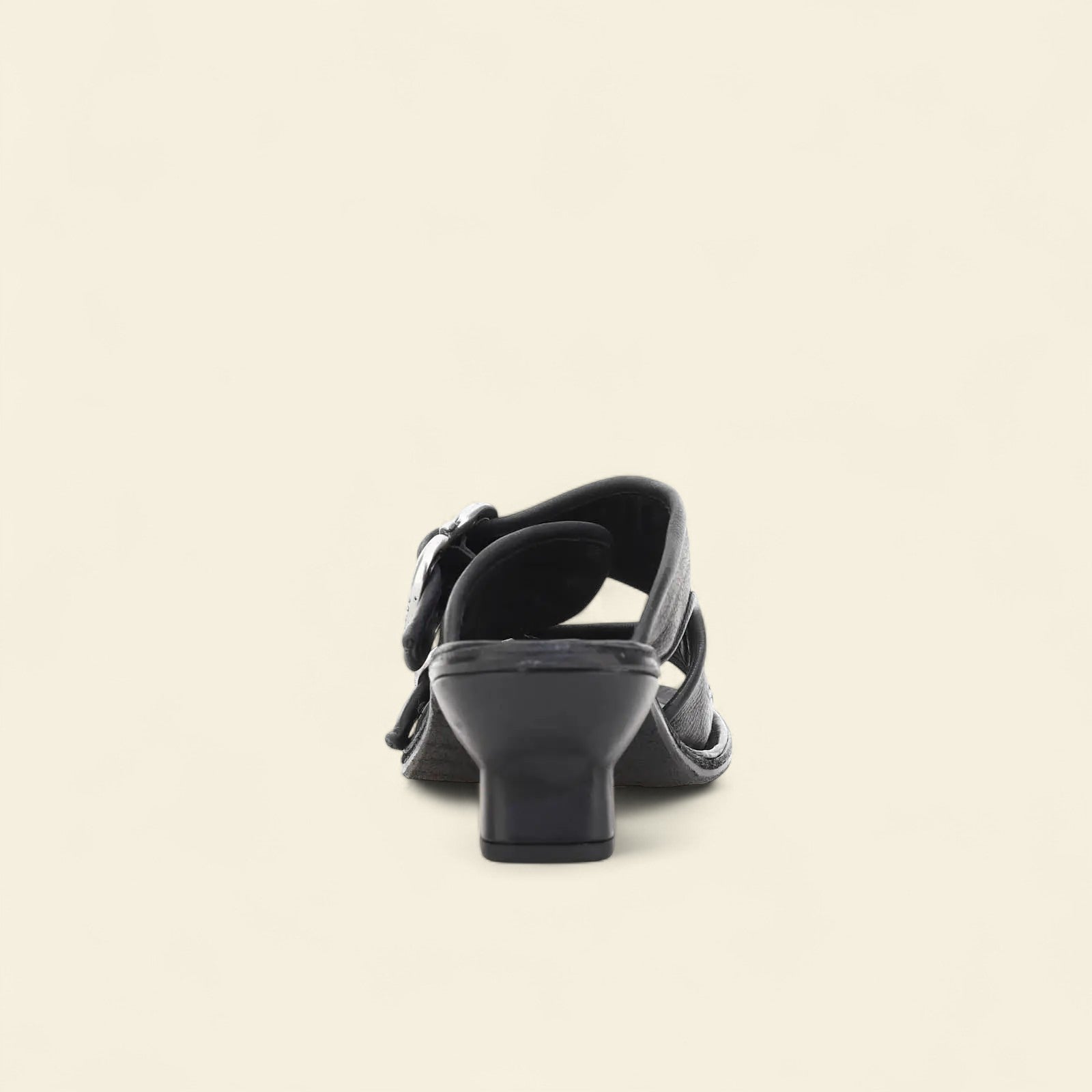 Bentley A.S.98 Black Summer 25 Leather Sandal