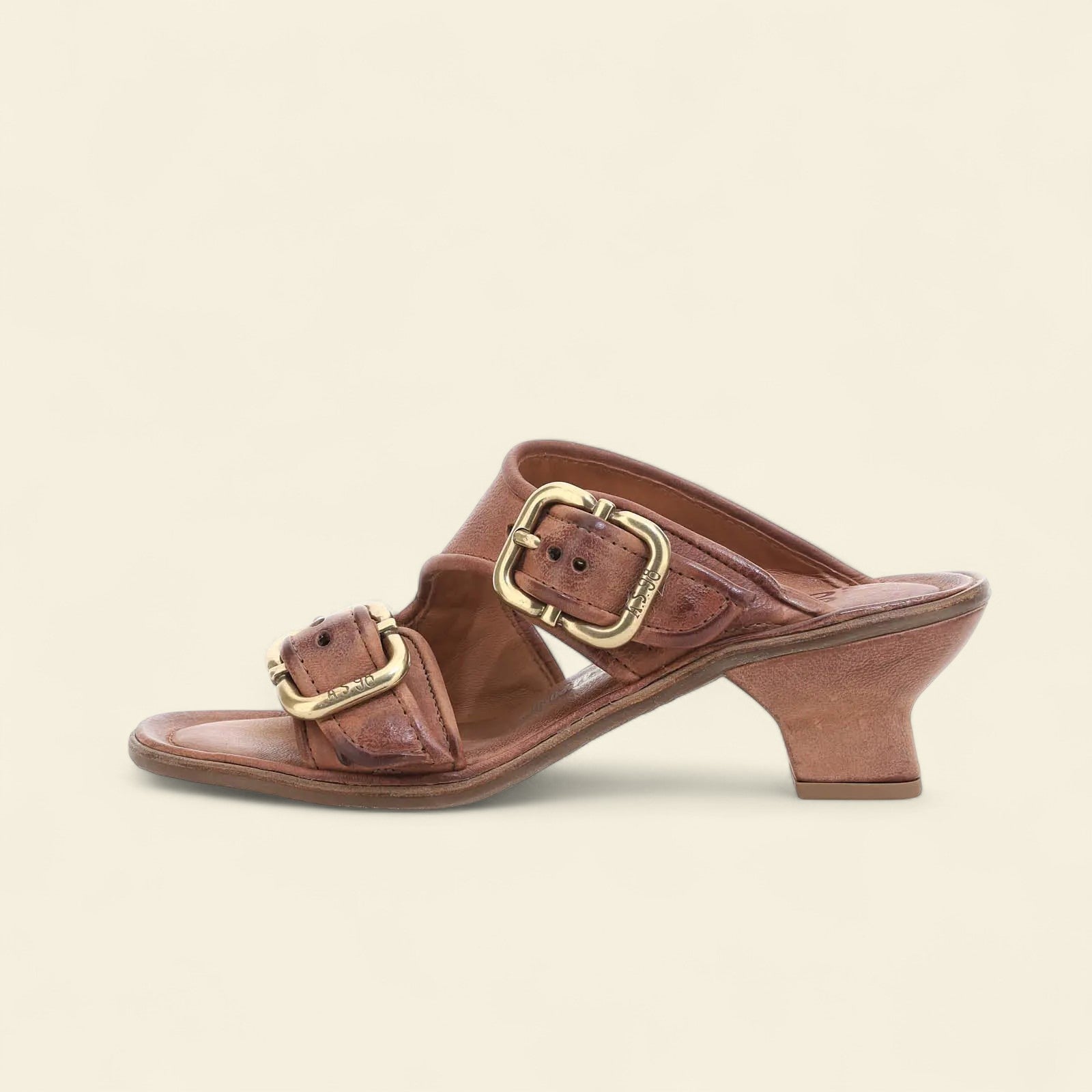 Bentley A.S.98 Brown Summer 25 Leather Sandal