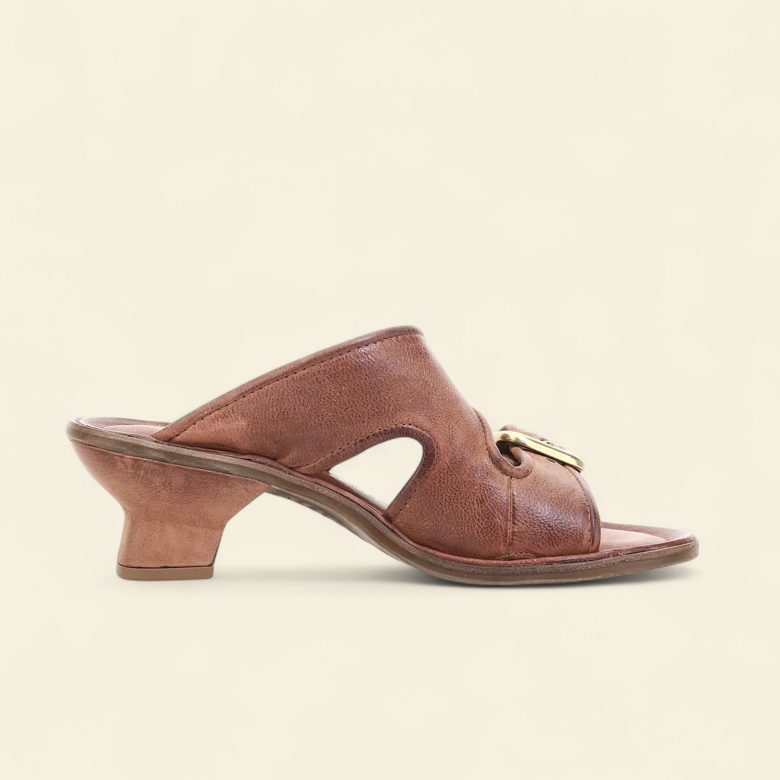 Bentley A.S.98 Brown Summer 25 Leather Sandal