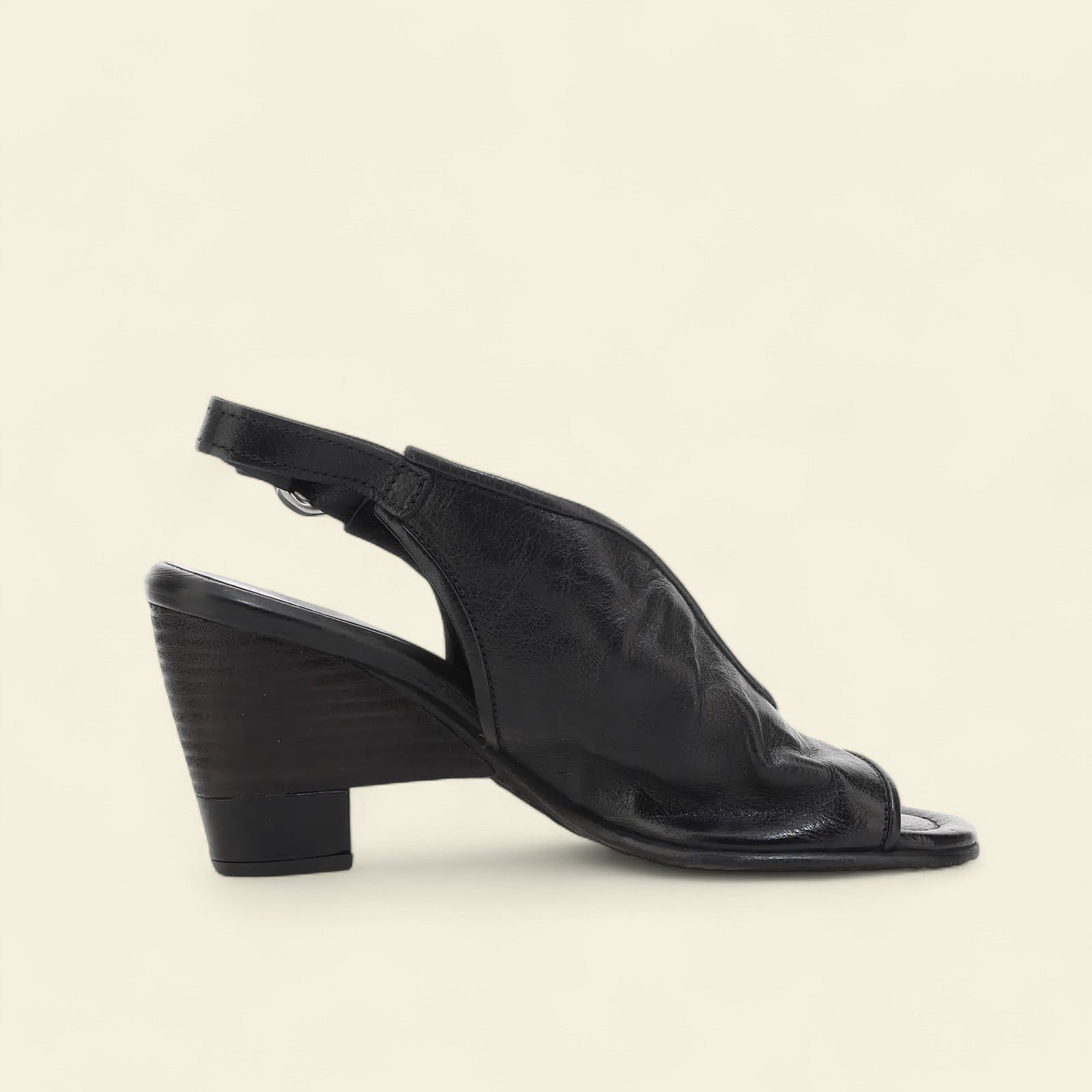 Paxton A.S.98 Black Summer 25 Leather Sandal