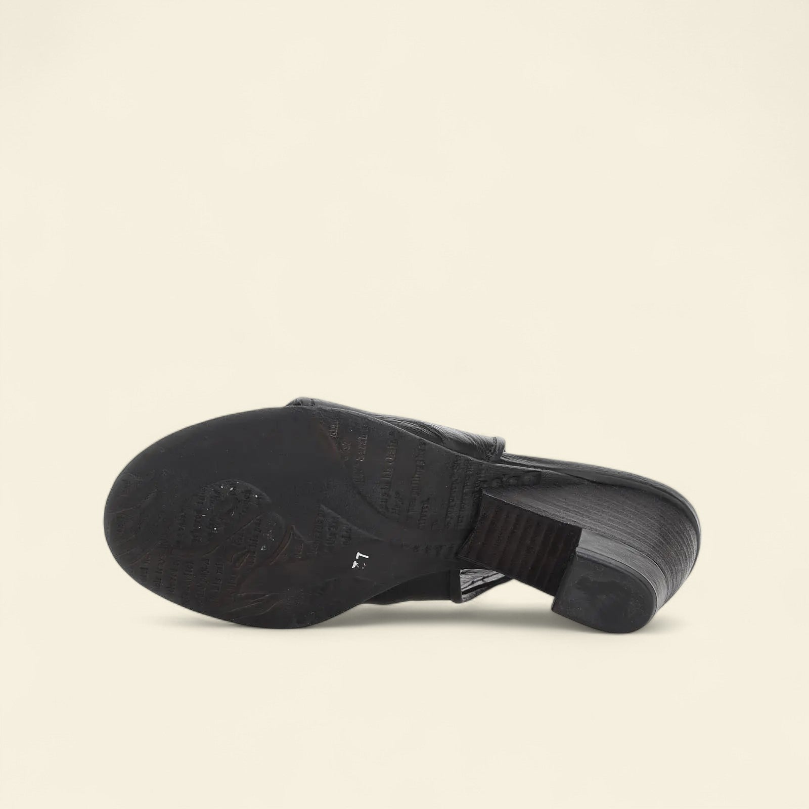 Paxton A.S.98 Black Summer 25 Leather Sandal