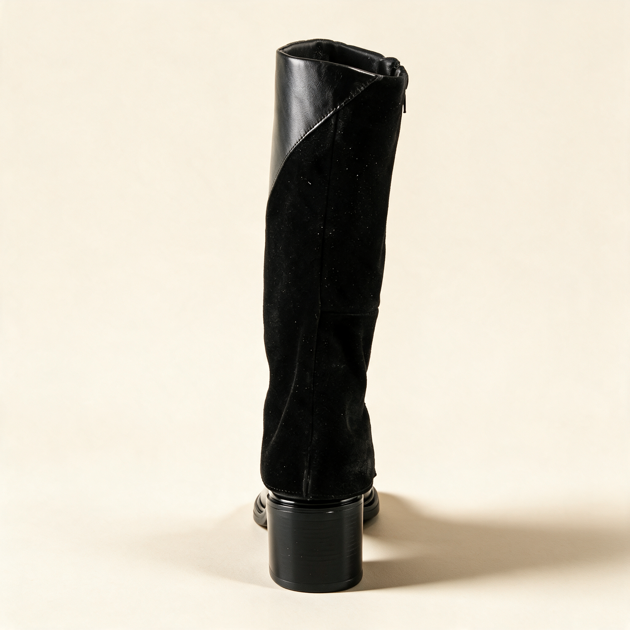 MJUS SIENA Black knee-high boots, alternate side view