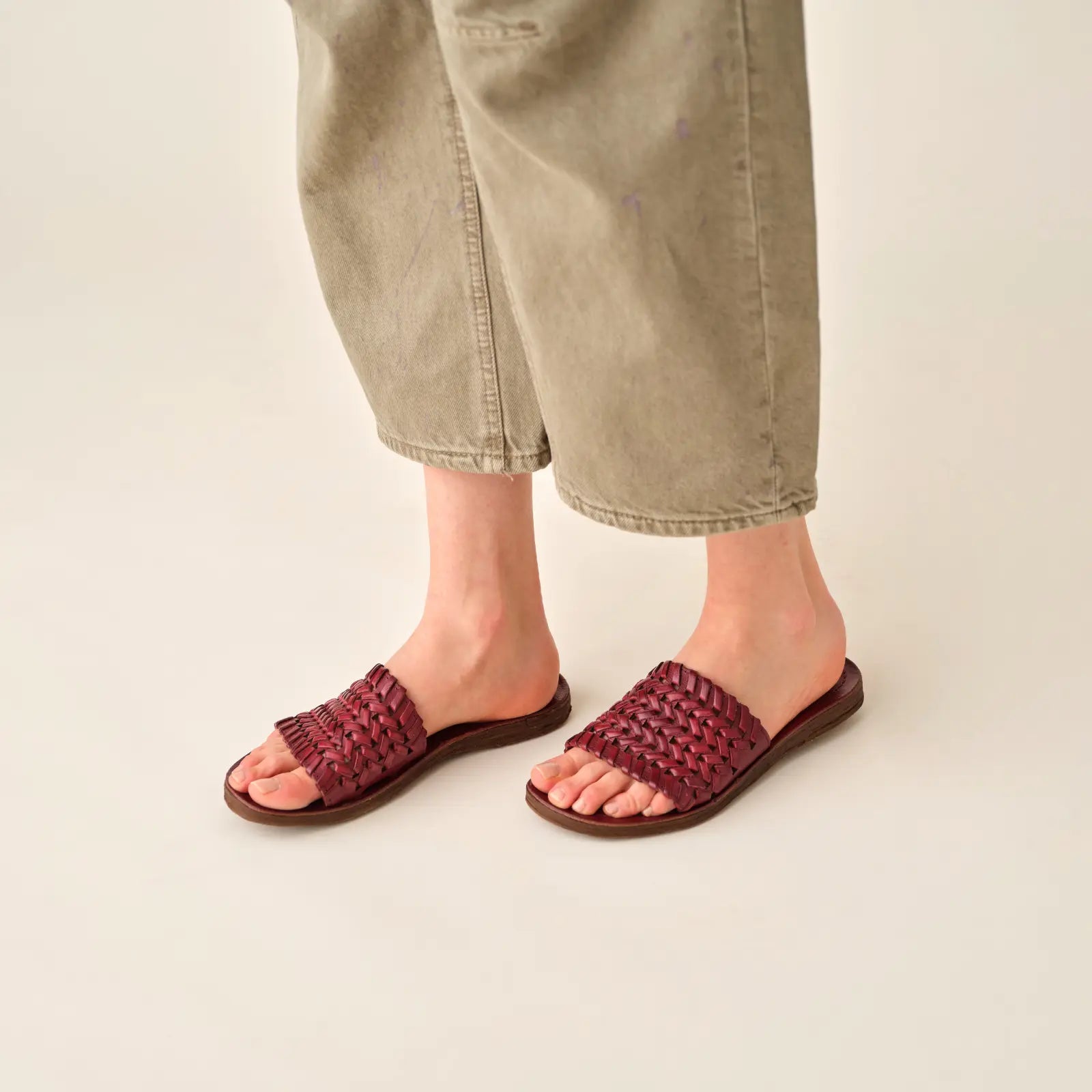 Rex A.S.98 Red Summer 25 Leather Sandal