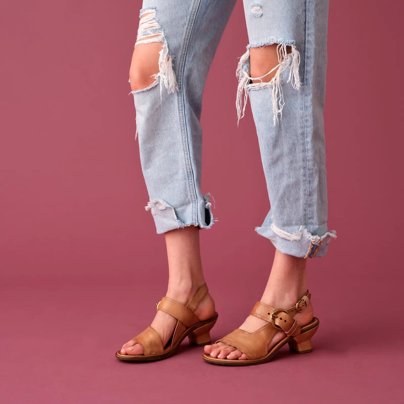 Brystol A.S.98 Brown Summer 25 Leather Sandal