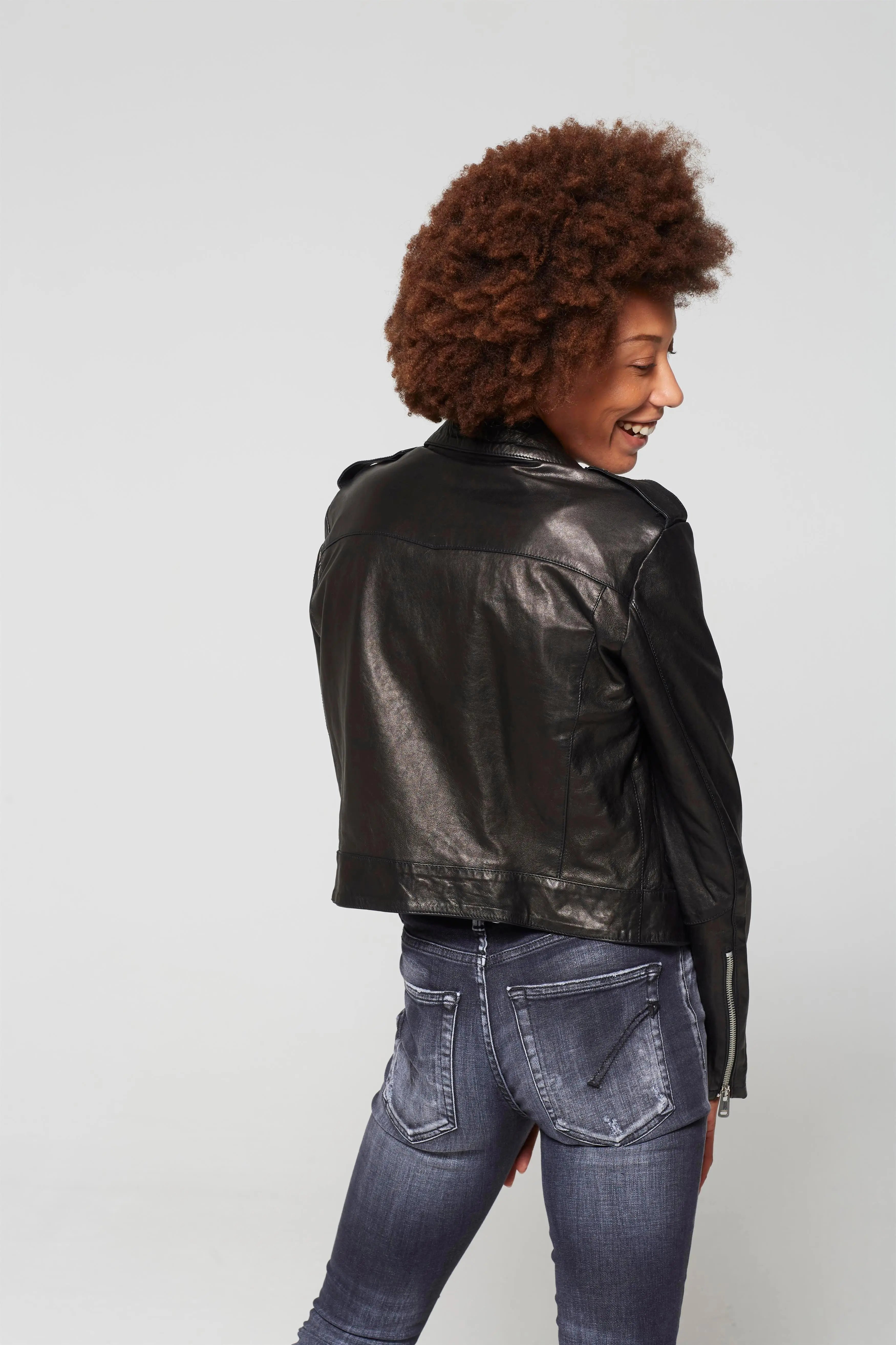 A.S.98 Leather Jacket - Katy - A.S. 98 -