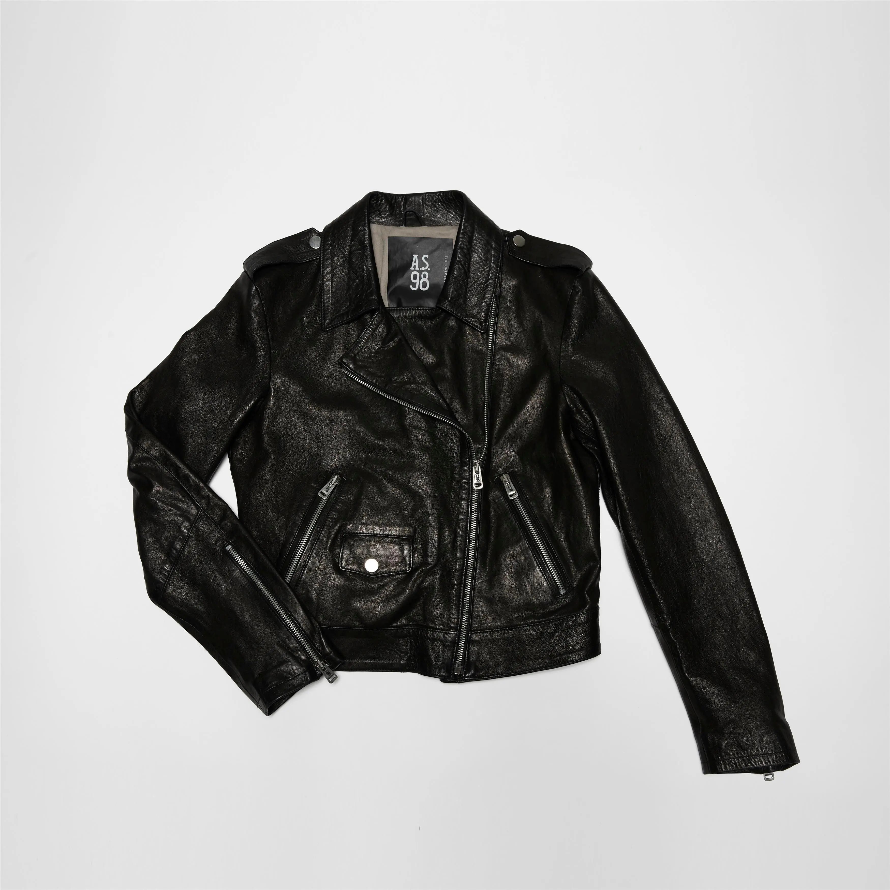 A.S.98 Leather Jacket - Katy - A.S. 98 -