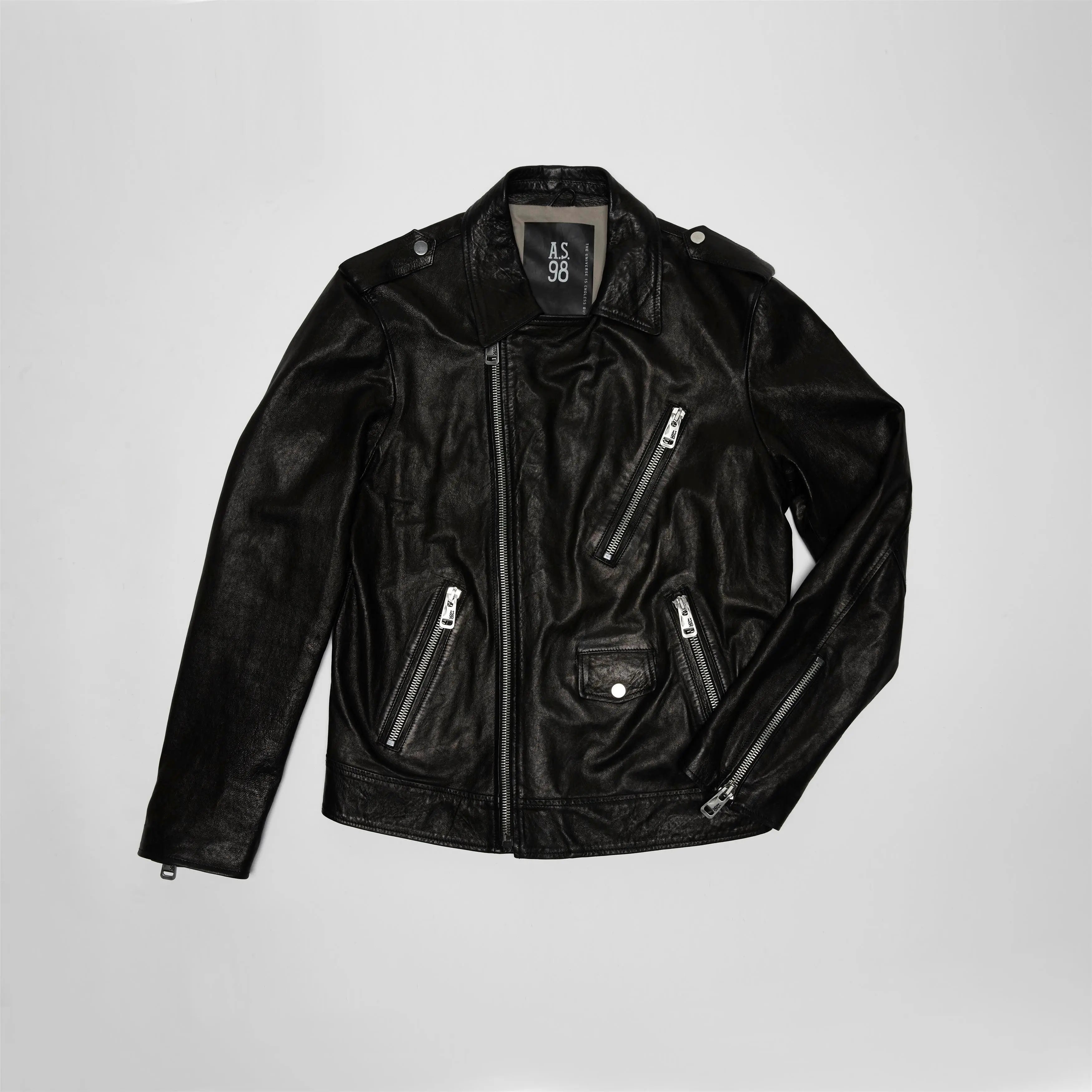 A.S.98 Leather Jacket - Jimmy - A.S. 98 -