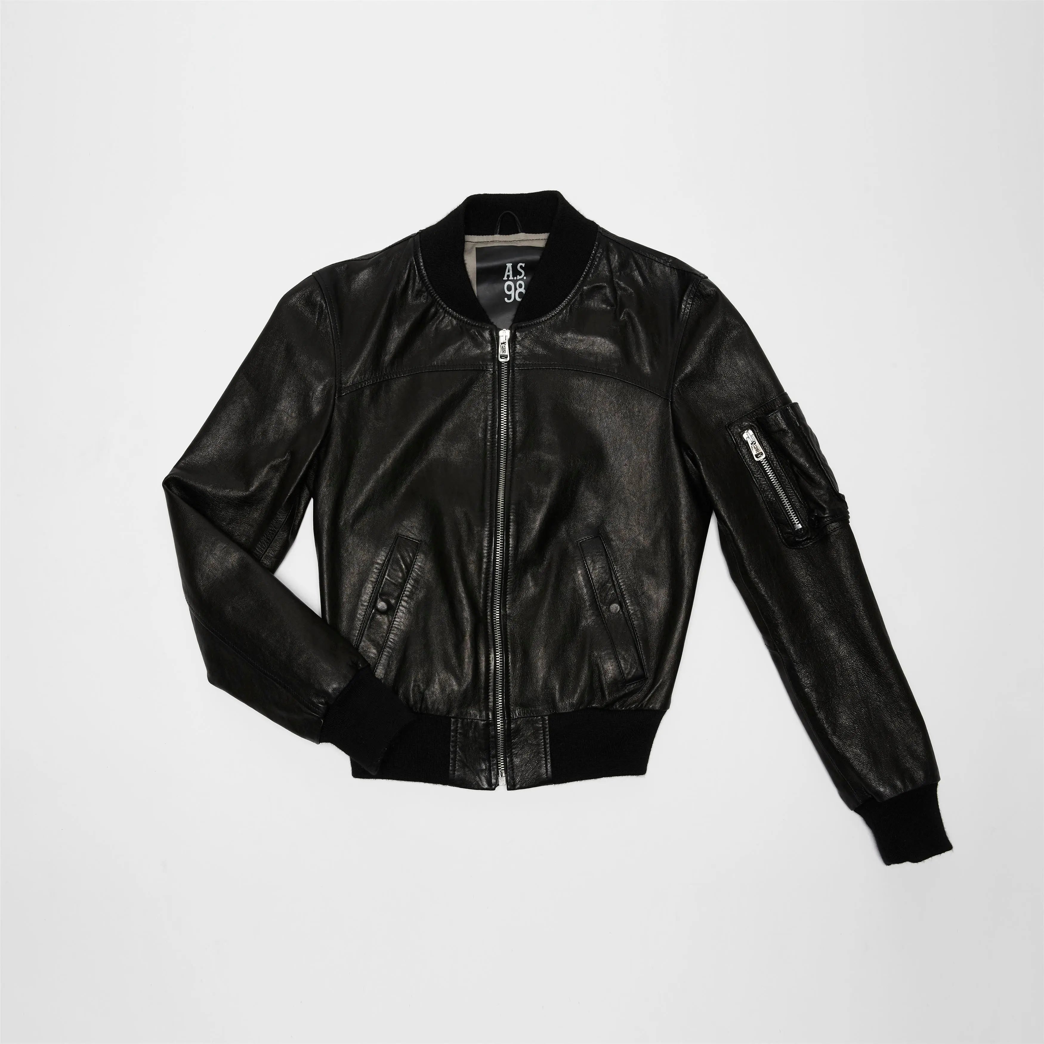 A.S.98 Leather Jacket - Amber - A.S. 98 -