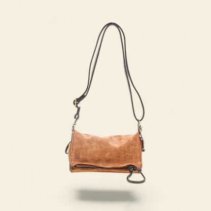 A.S.98 Margo small leather crossbody bag with fringe detail Winter 26 