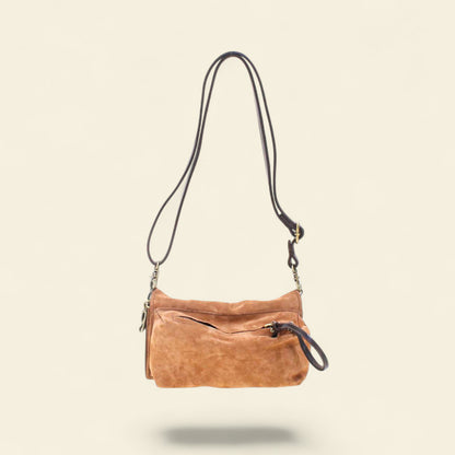 A.S.98 Margo small leather crossbody bag with fringe detail Winter 26 