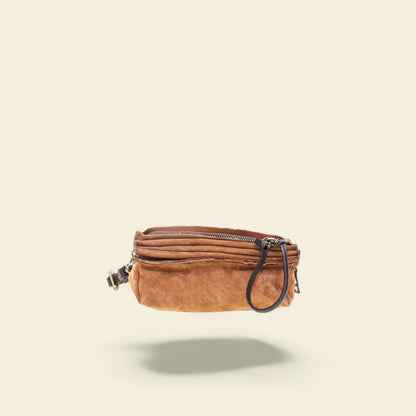 A.S.98 Margo small leather crossbody bag with fringe detail Winter 26 