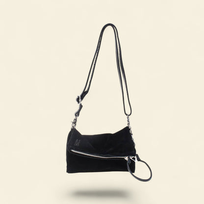 A.S.98 Margo small leather crossbody bag with fringe detail Winter 26 