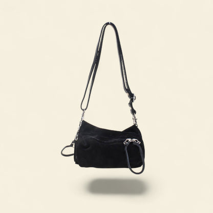 A.S.98 Margo small leather crossbody bag with fringe detail Winter 26 
