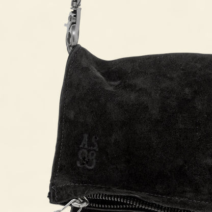 A.S.98 Margo small leather crossbody bag with fringe detail Winter 26 