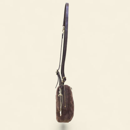 A.S.98 Heidy small leather crossbody handbag with top handle and zip closure Winter 26 