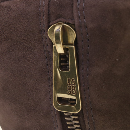 A.S.98 Heidy small leather crossbody handbag with top handle and zip closure Winter 26 