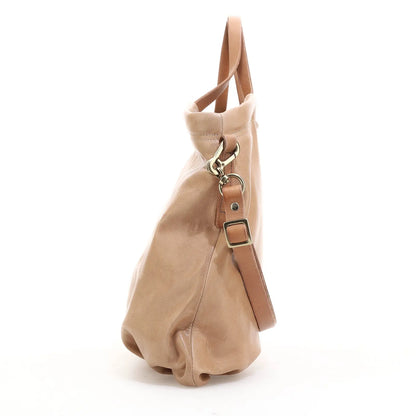 A.S.98 Pamel soft leather tote bag with shoulder strap 