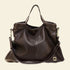 A.S.98 Pamel soft leather tote bag with shoulder strap 