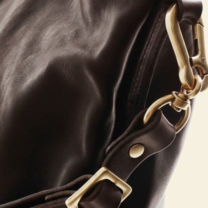 A.S.98 Pamel soft leather tote bag with shoulder strap 