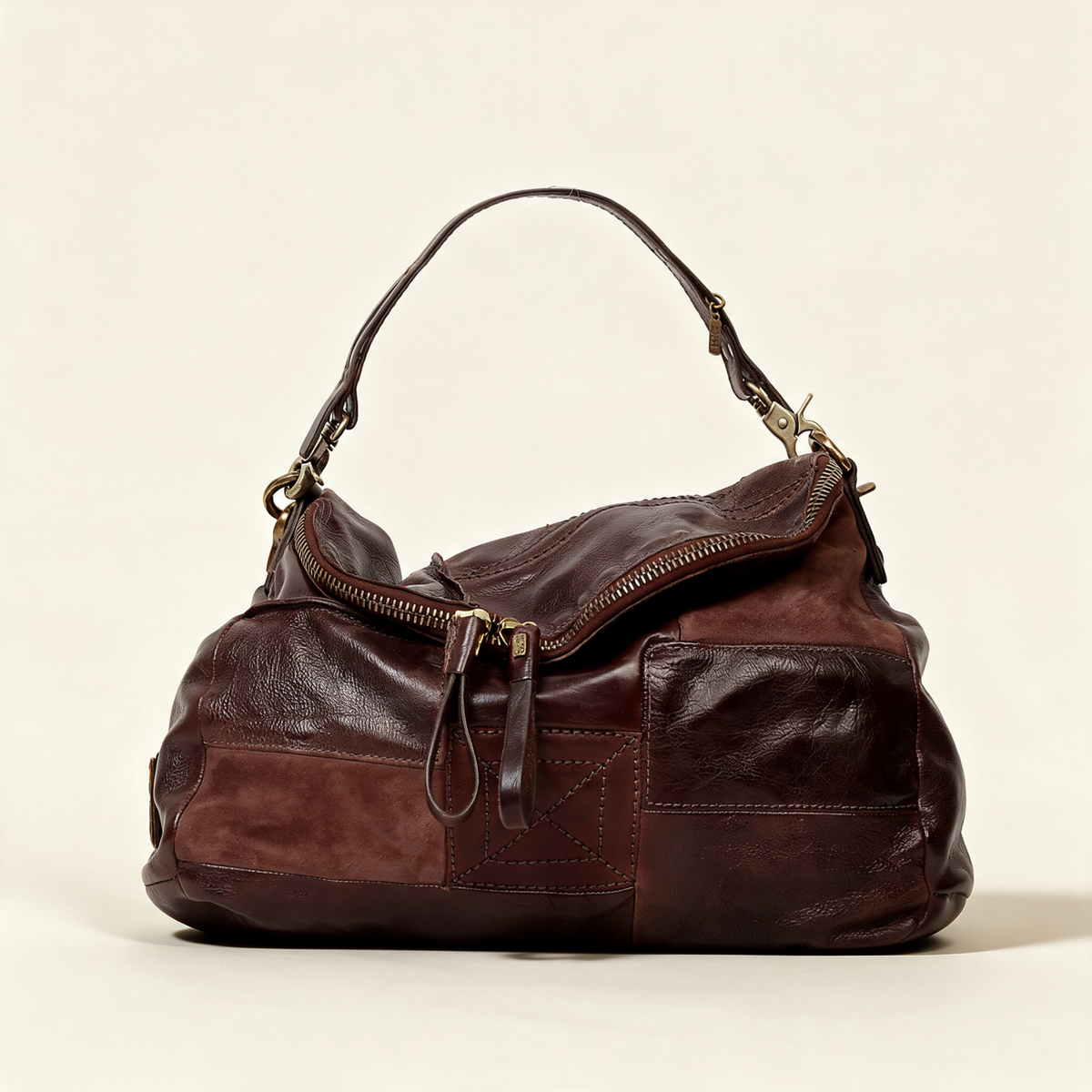 A.S.98 NOEMI Ebony handbag, view 1 