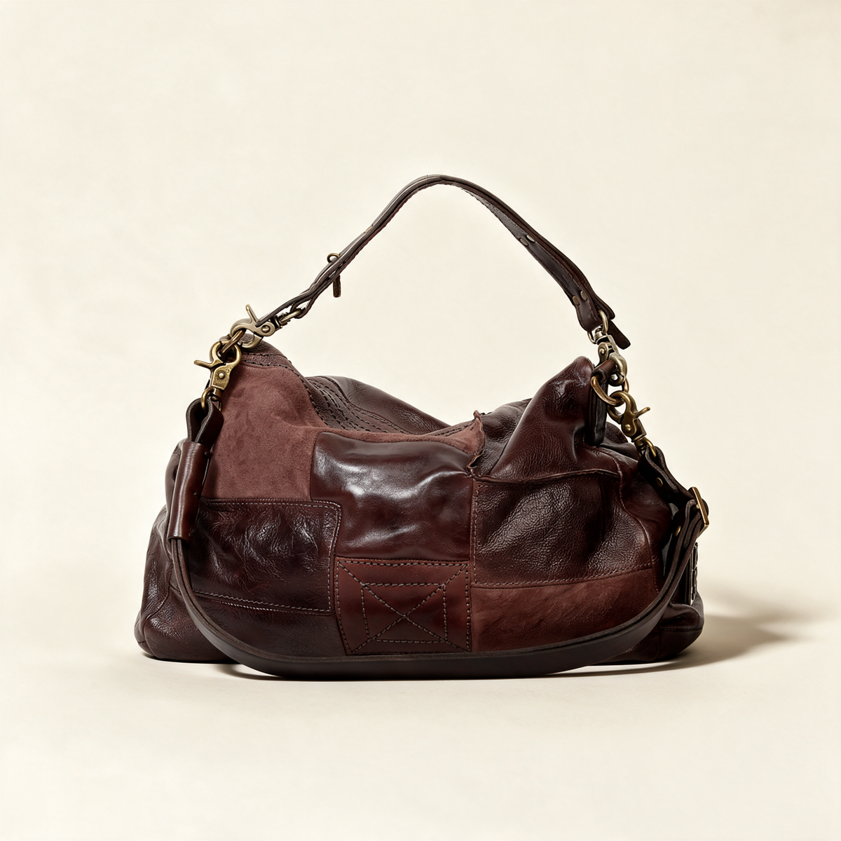 A.S.98 NOEMI Ebony handbag, view 2 