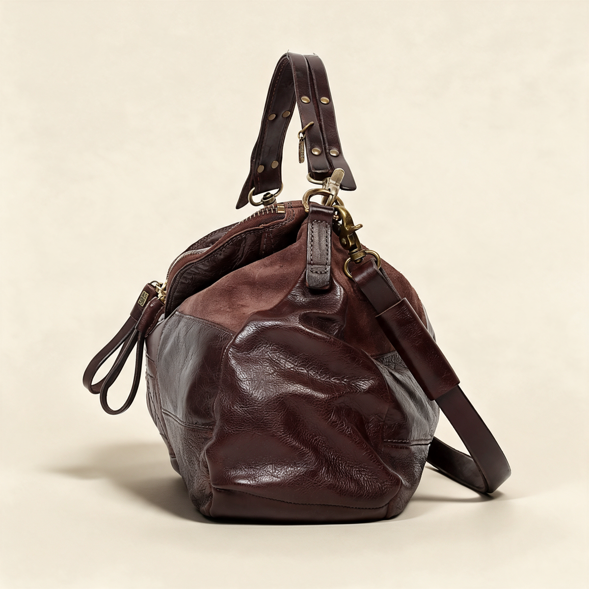A.S.98 NOEMI Ebony handbag, view 4 