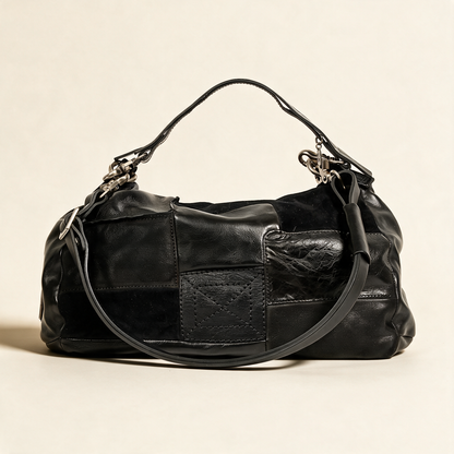 A.S.98 NOEMI Black handbags, single three-quarter view 