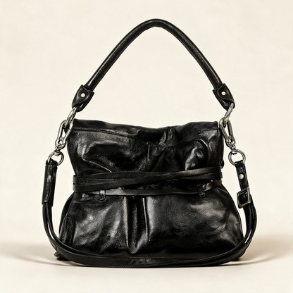 A.S.98 ELLEN Black handbag, view 2 