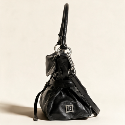 A.S.98 ELLEN Black handbag, view 3 