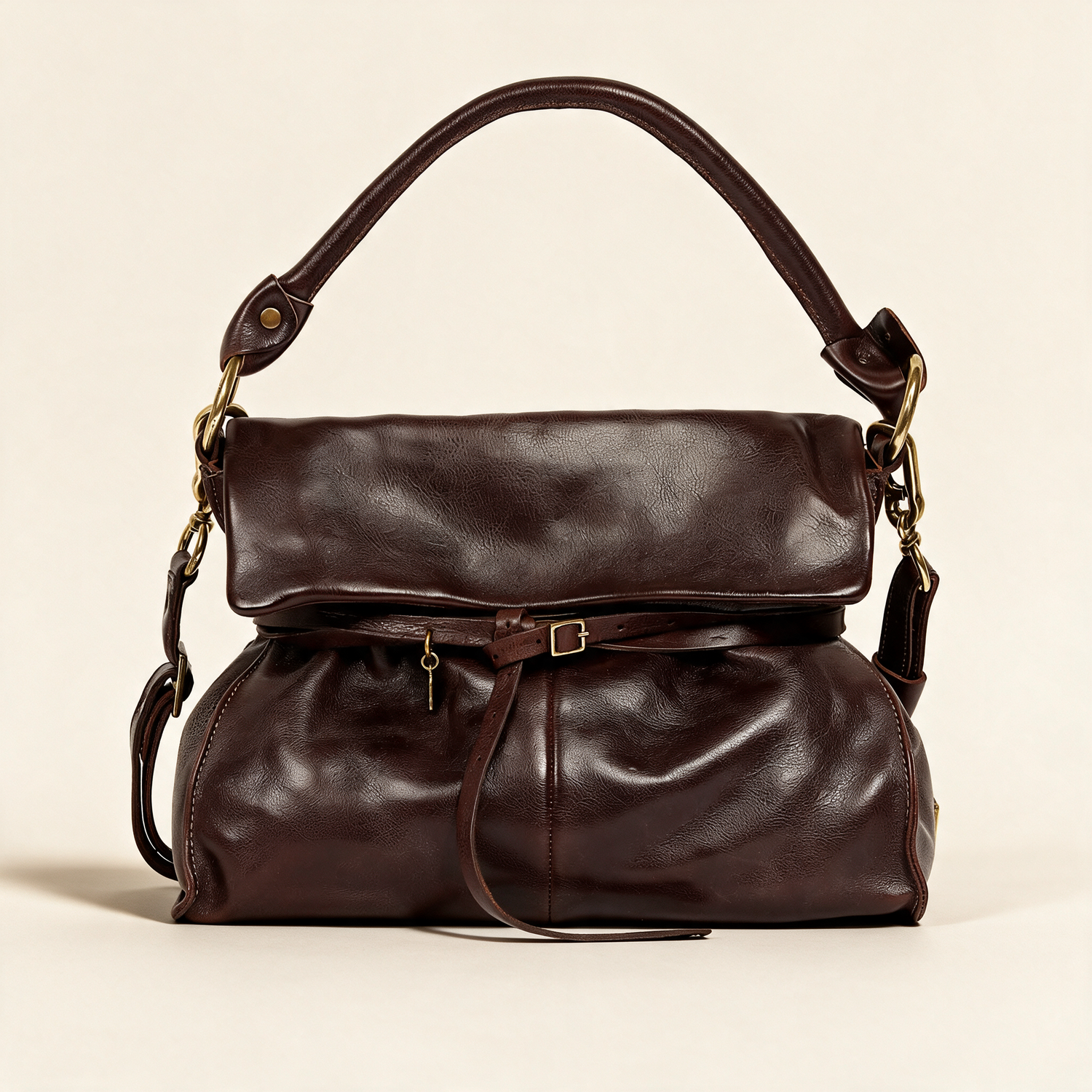 A.S.98 ELLEN Ebony handbags, pair three-quarter view 