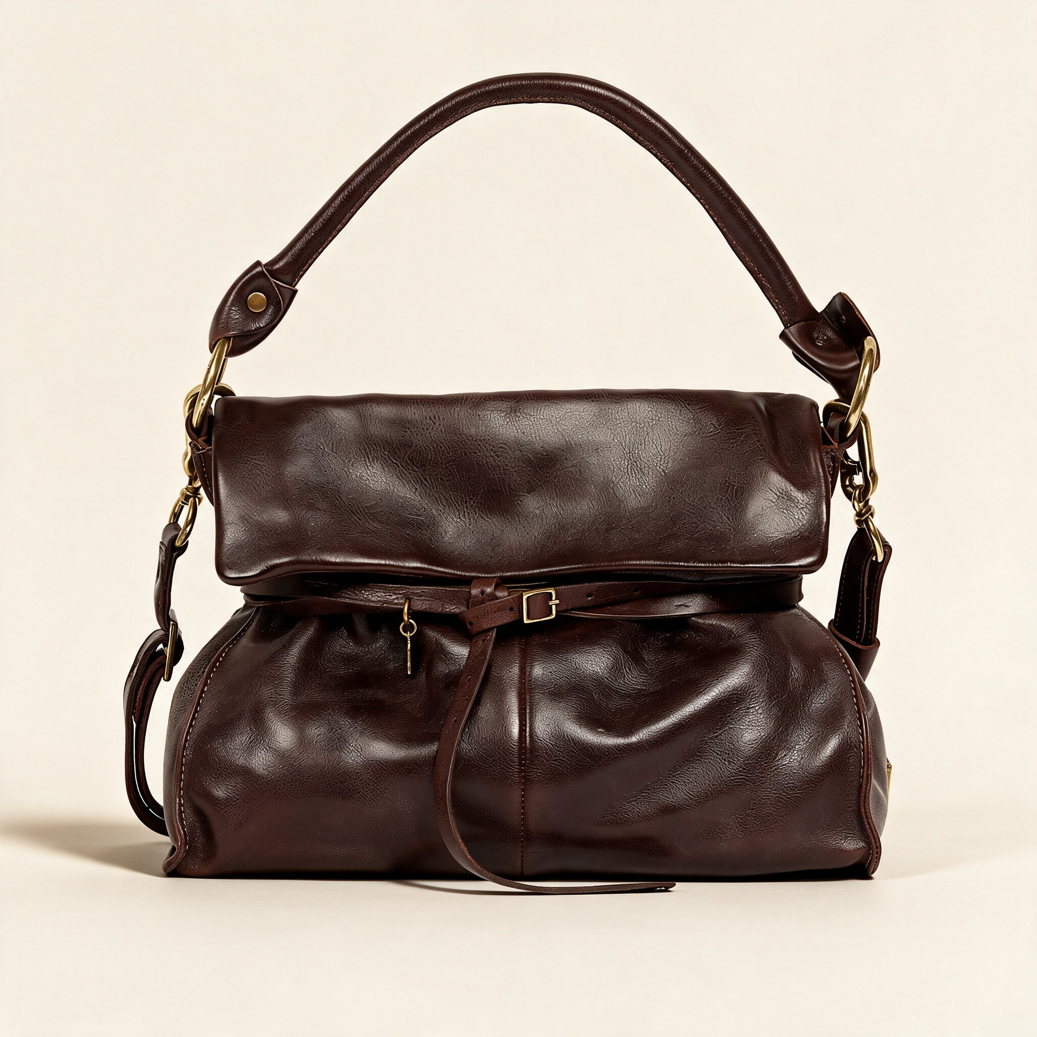 A.S.98 ELLEN Ebony handbags, pair three-quarter view 
