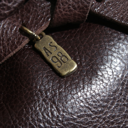 A.S.98 ELLEN Ebony handbags, interior and construction detail 