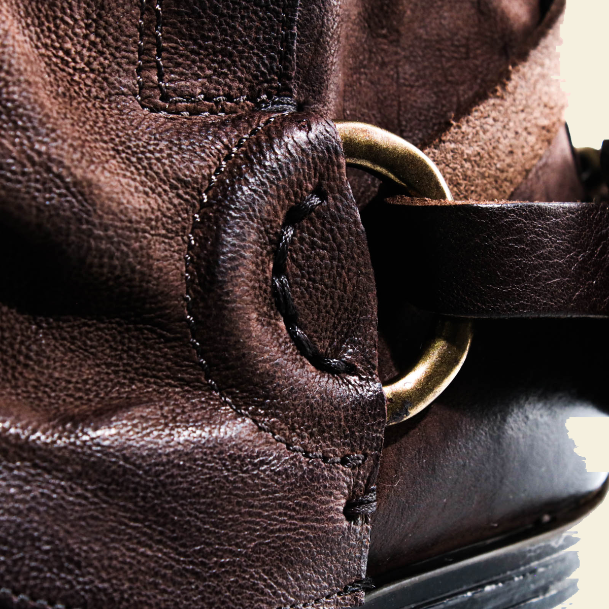 A.S.98 SPENCER Ebony fall25, hardware and construction detail 