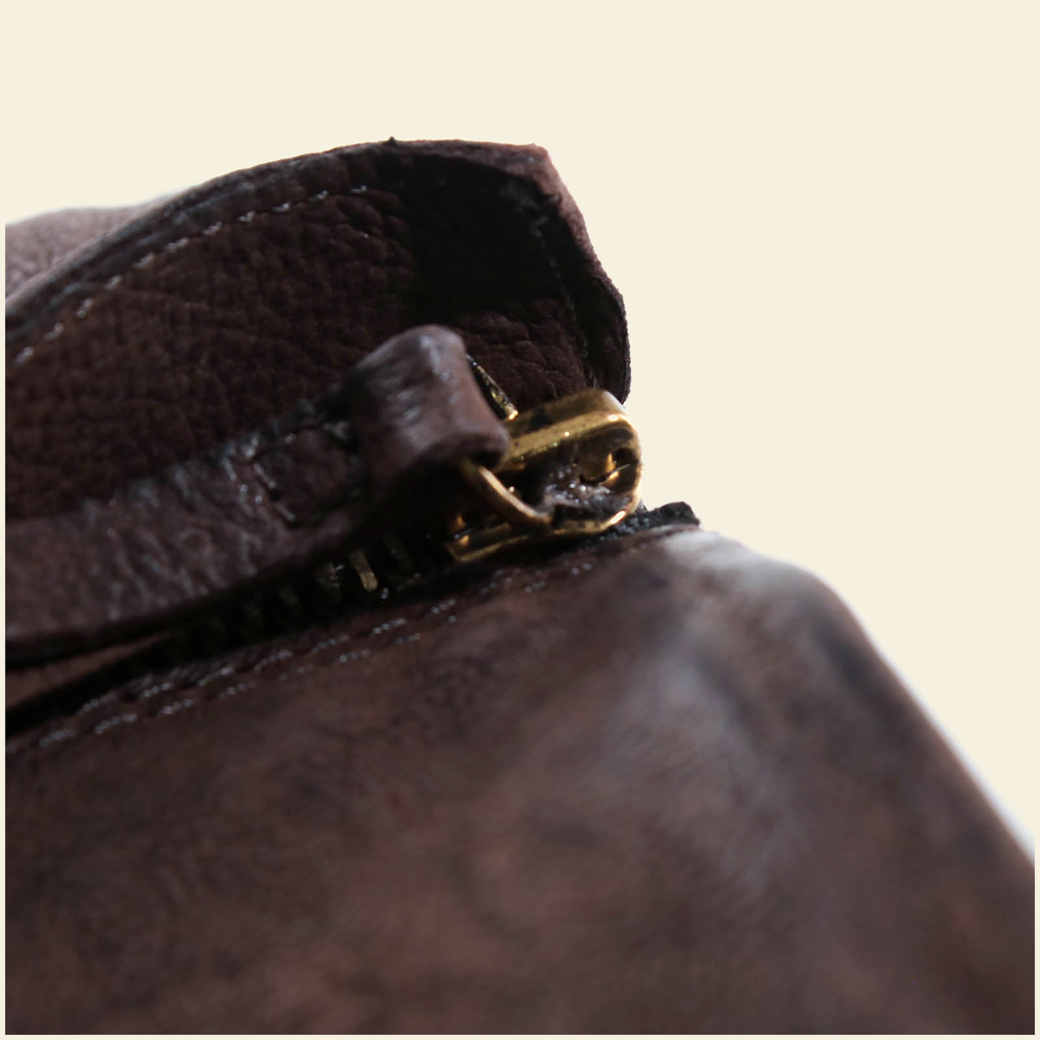 A.S.98 SPENCER Ebony TDM mid-calf biker boot, hand-finished leather detail 