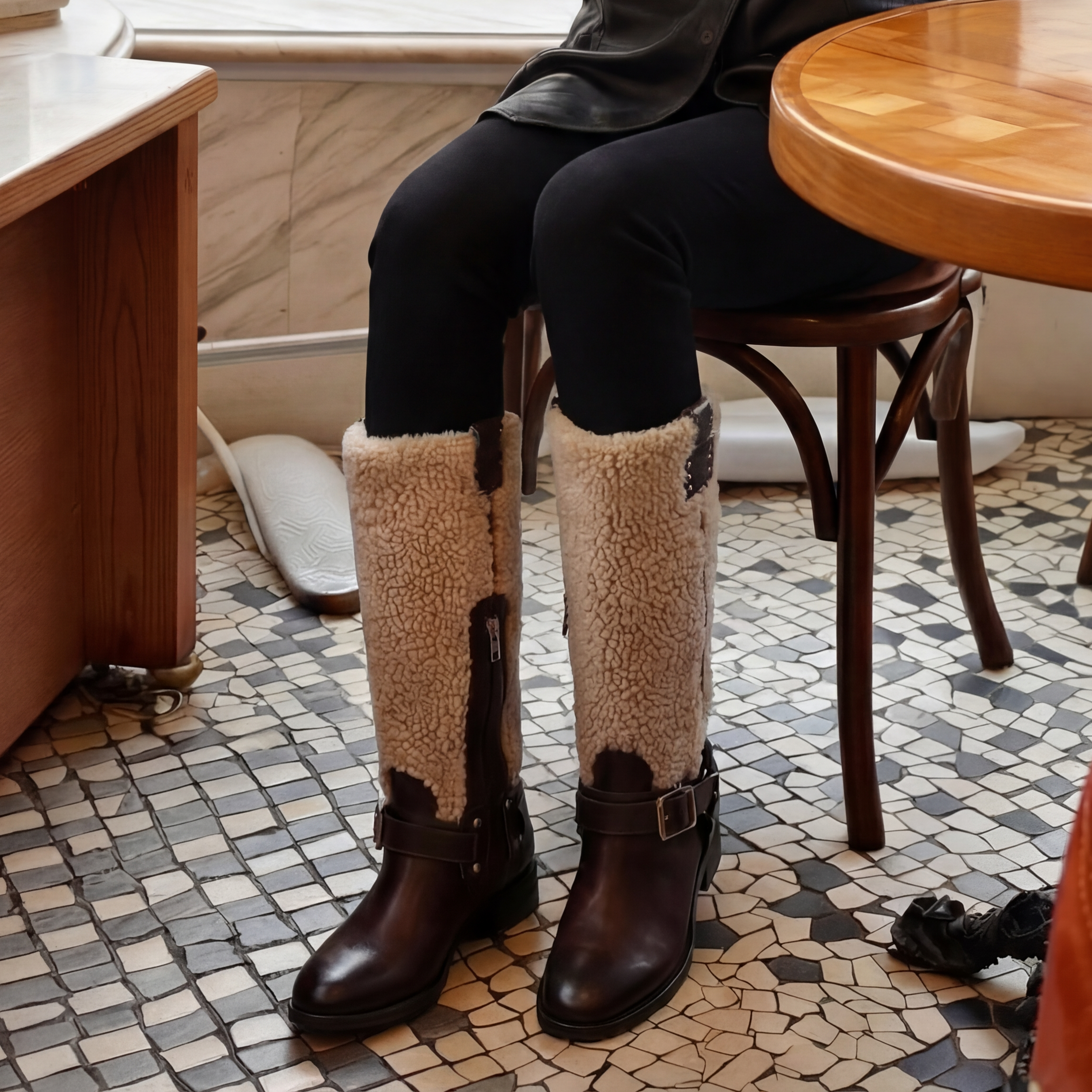 A.S.98 Ilda women's Italian leather boots Winter 26 