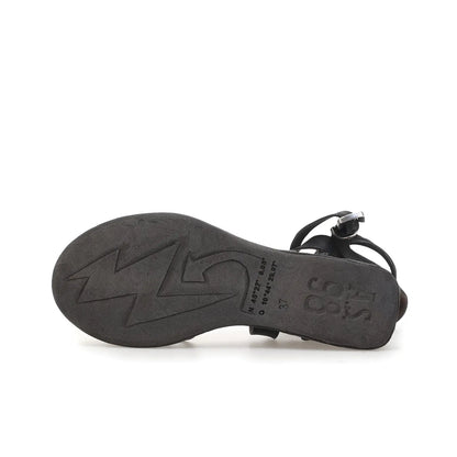 Lexi A.S.98 Black Summer 25 Leather Sandal 