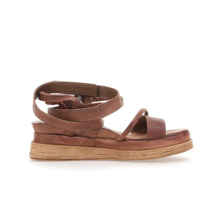 Lexi A.S.98 Brown Summer 25 Leather Sandal 