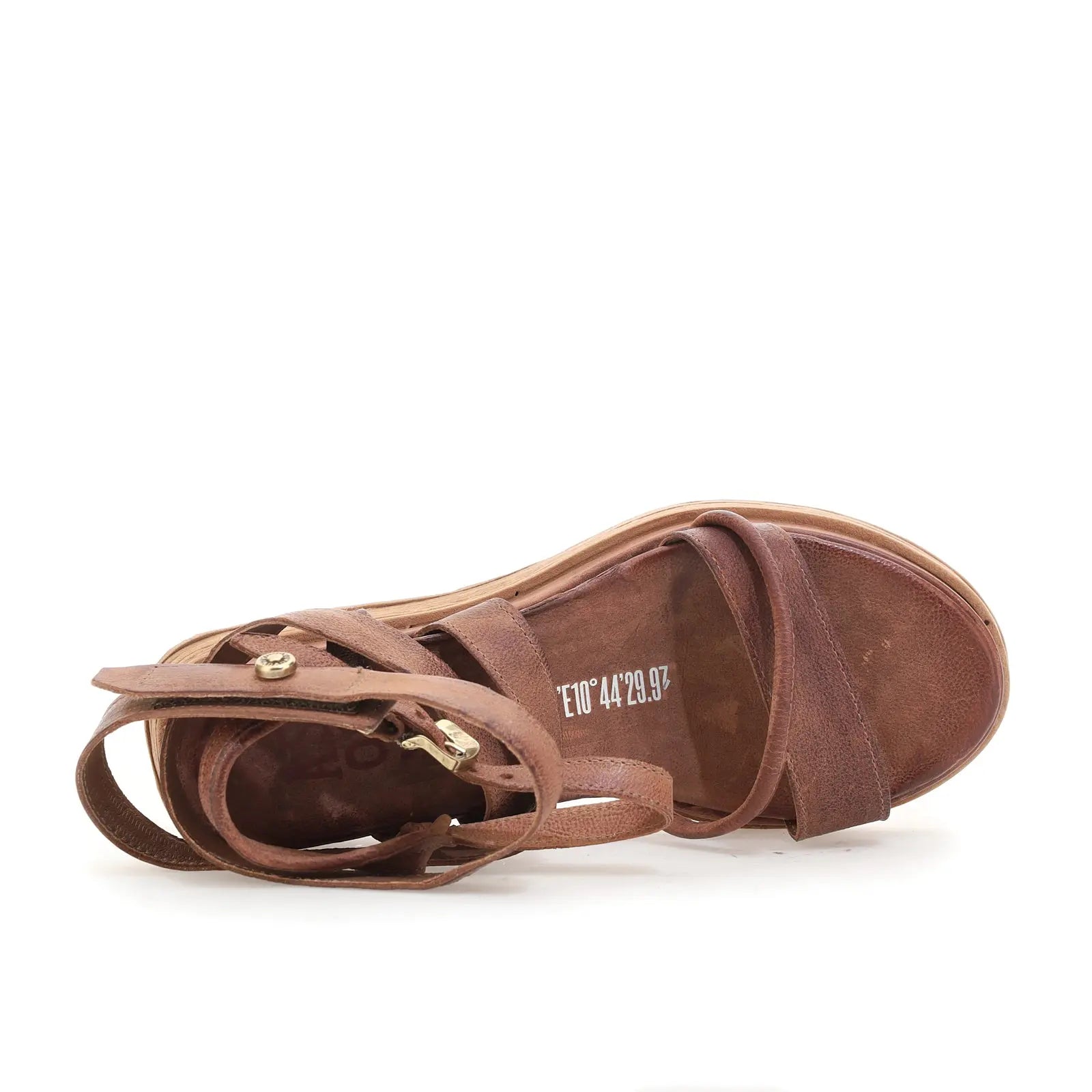 Lexi A.S.98 Brown Summer 25 Leather Sandal 