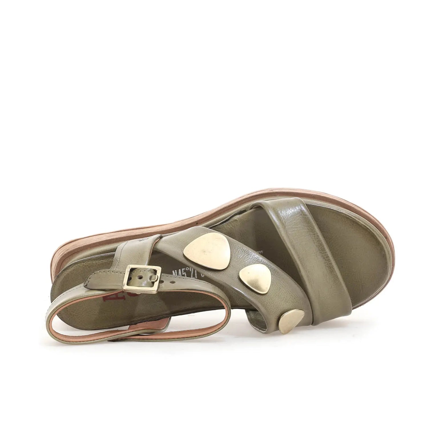 Lance A.S.98 Green Summer 25 Leather Sandal 