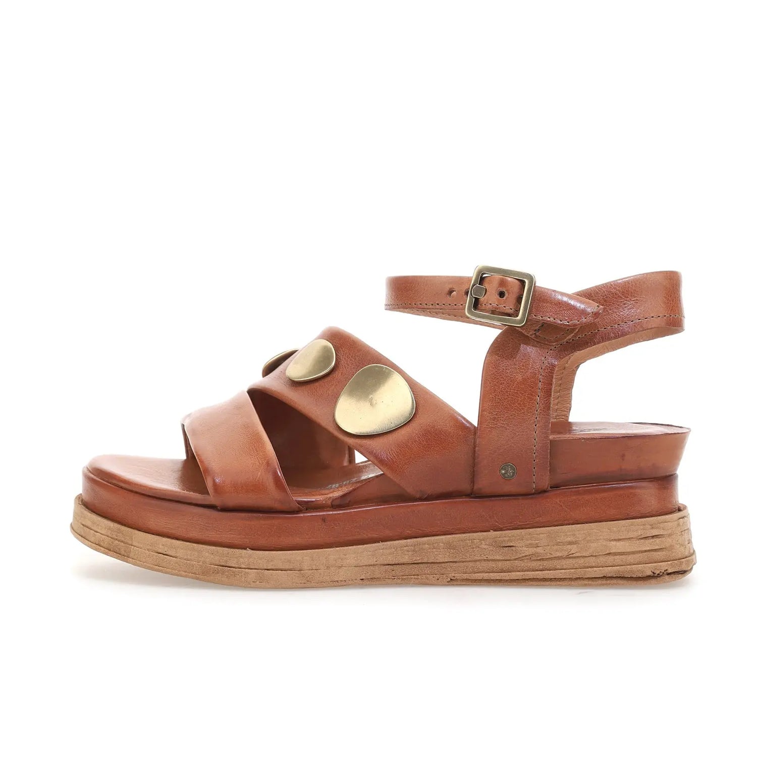 Lance A.S.98 Brown Summer 25 Leather Sandal 