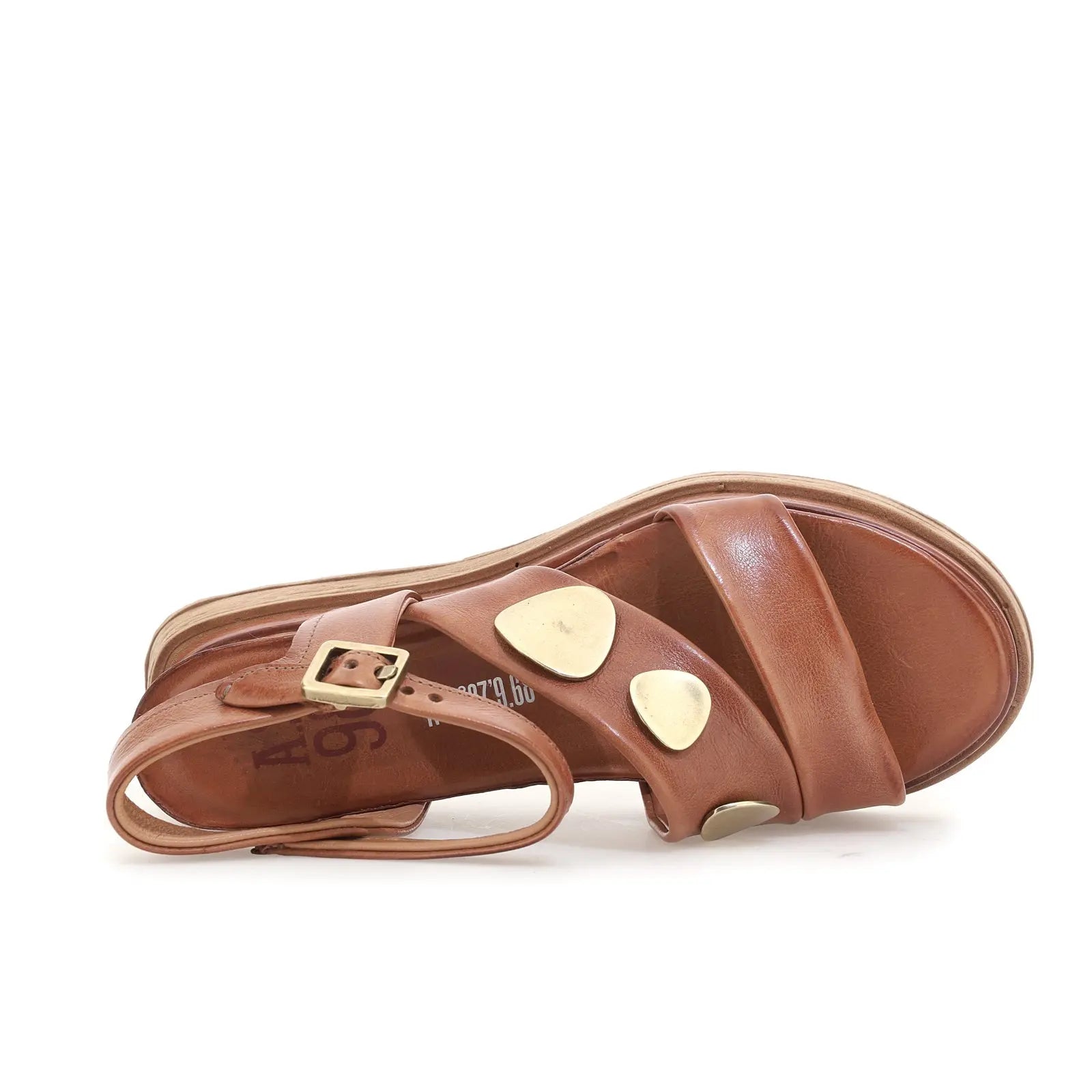 Lance A.S.98 Brown Summer 25 Leather Sandal 