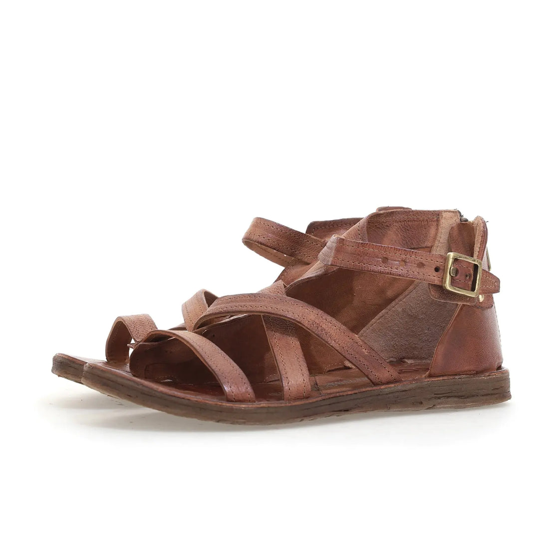 Ralph A.S.98 Brown Summer 25 Leather Sandal 