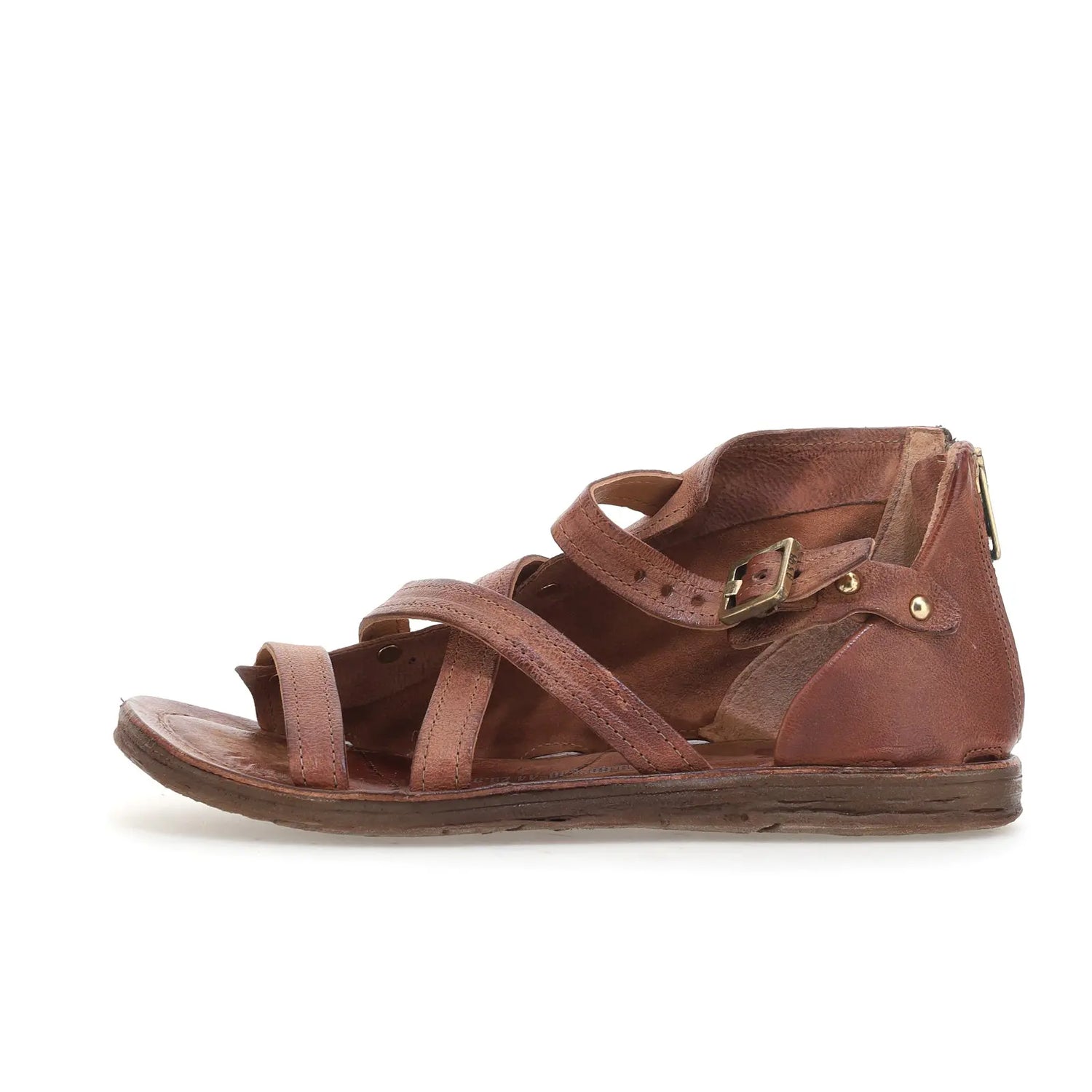 Ralph A.S.98 Brown Summer 25 Leather Sandal 