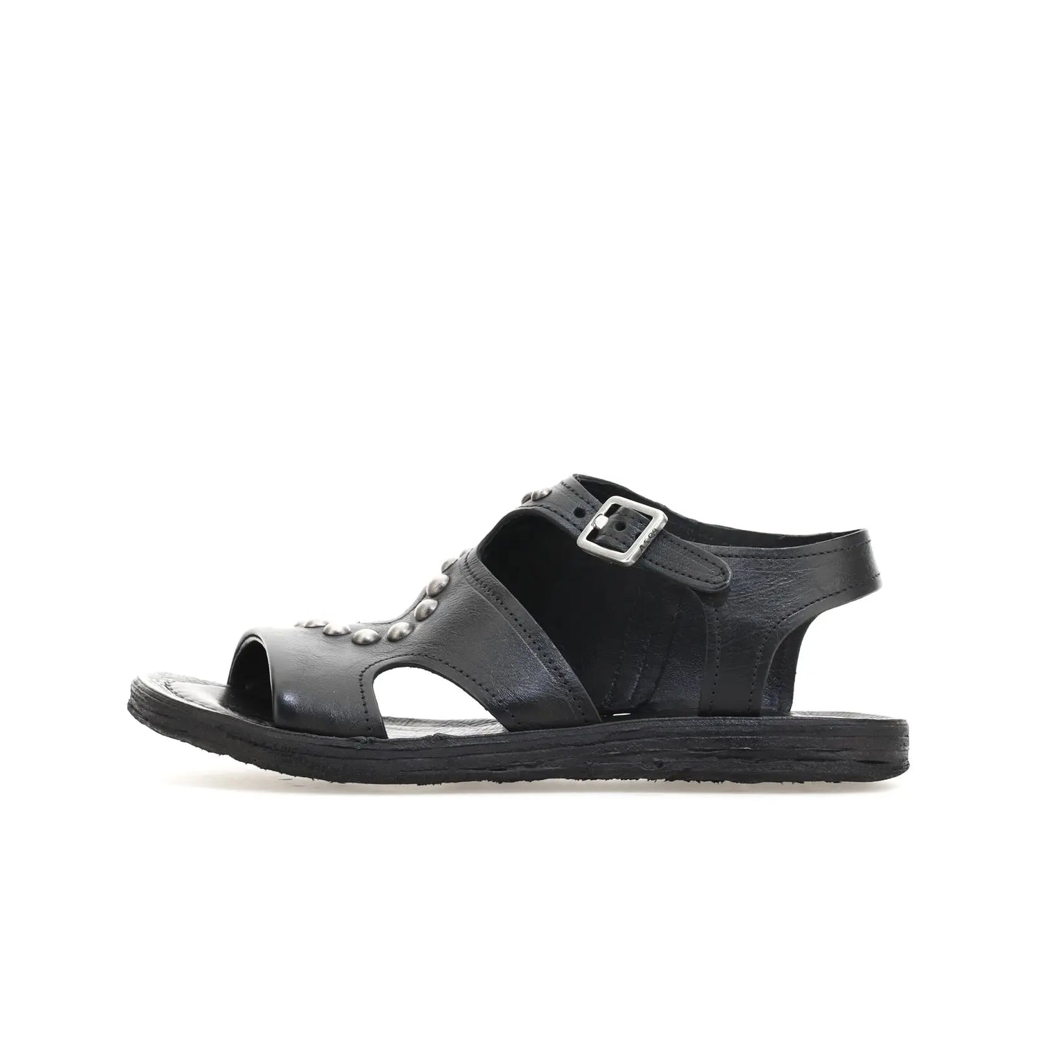 Rhomy A.S.98 Black Summer 25 Leather Sandal 